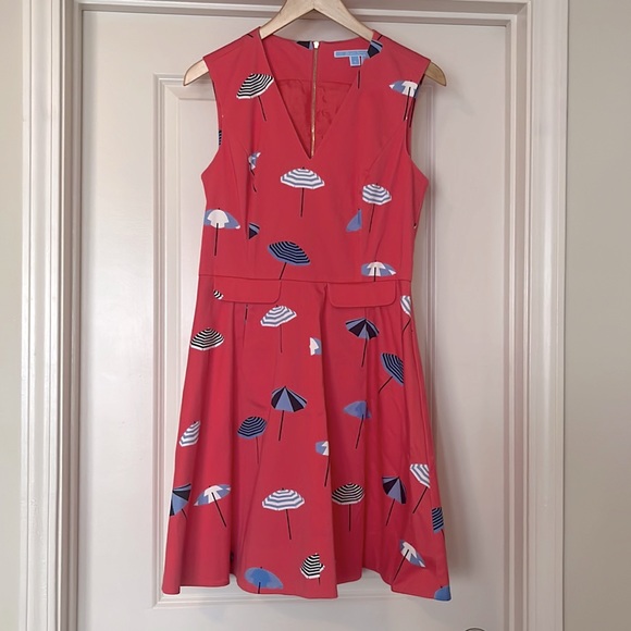 Draper James Umbrella Love Circle Dress size 6 - Picture 2 of 7